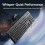 Vention Combo KTYBG-EN Teclado Inglés y Ratón Negro